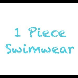 1 Piece Swimwear